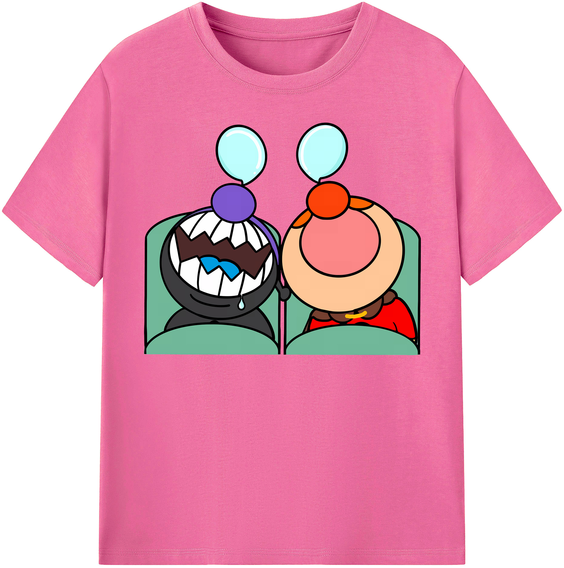 （画像用） アンパンマン Anpanman レディースカジュアルプリントTシャツ（綿100％）